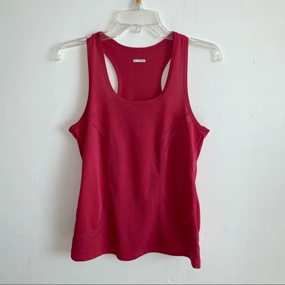 Lululemon Silverescent Hot Pink Workout Tank Top 6